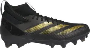 Кроссовки Adizero Impact 'Black Gold Metallic', черный