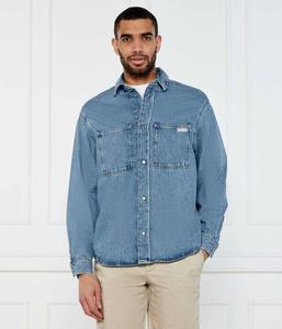 Рубашка джинсовая Relaxed fit Calvin Klein Jeans, синий