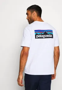 Футболка с логотипом p6 и надписью «ответственность». Patagonia, White
