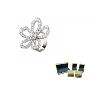 Van Cleef & Arpels Кольцо из белого золота 18 карат для женщин