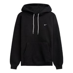 Толстовка Nike Logo Loose Long Sleeves Pullover hooded Sports Black, черный