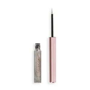 Жидкая подводка для глаз Flawless Eyes Liquid Eyeliner Revolution, цвет silver