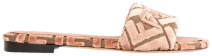 Фирменные сандалии Fendi Wmns Signature Slide, розовый