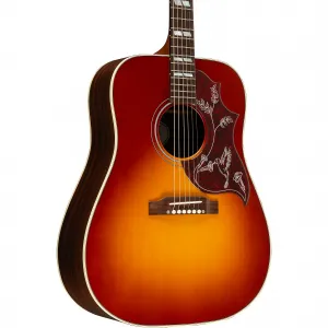 Акустико-электрогитара Gibson Hummingbird Studio из красного дерева, отделка Rosewood Burst