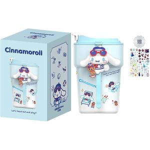 Практичная термокружка 380ML Sanrio, Cinnamoroll Insulated Cup+Random Sticker 1 Pc