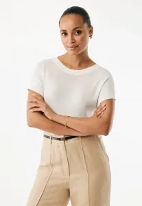 Базовая футболка с коротким рукавом Mexx, Off White