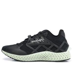 Кроссовки y-3 runner 4d 'core black' Adidas, черный
