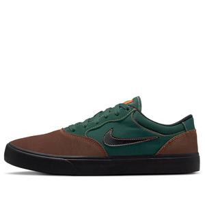Кроссовки chron 2 sb 'light chocolate noble green' Nike, черный