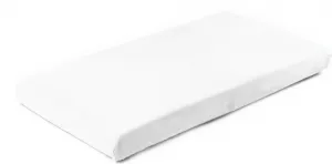 Простыня на резинке SENSILLO 140x70 см, хлопковая, трикотажная, белая Sensillo