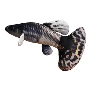 Креативная необычная плюшевая кукла павлин-рыба высотой 40см/60см Bitter purchase