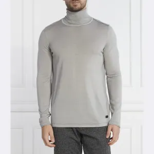 Шерстяная водолазка Lollor стандартного кроя Joop!, серый