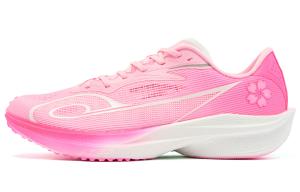 QIAODAN Кроссовки Feiteng 2.0 мужские низкие, цвет Cherry Blossom Pink/Aurora Pink