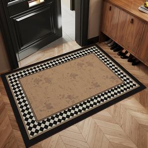 Budis Ковер 80х120 см для прихожей в китайском стиле, грязеотталкивающий, нескользящий, износостойкий