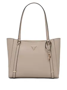 Сумка-тоут с логотипом Guess Usa, светло-коричневый