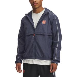 Under Armour Куртка Storm SS25 Мужская Ливневая Серая/Темно-Серая/Белый Кварц, Downpour Gray/Dark Gray/White Granite