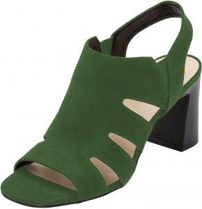 Женские модные ботильоны FSJ с открытым носком, вырезами, массивным каблуком, сандалии-гладиаторы с ремешком на щиколотке, из искусственной замши, удобные, для вечеринок, размер 4-15 US, Green