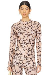 Топ Halcyon Knwls, hazy floral