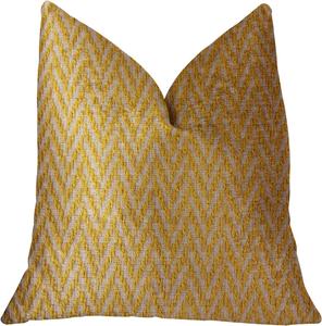 Plutus Brands Декоративная подушка Plutus ZUN Rise Luxury Yellow and Beige