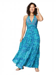 Длинное платье Ipanima, бирюзовый/синий