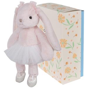 GABRIEL Балетная принцесса Bunny розовое платье из пряжи плюшевая кукла высота 30см