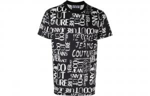 VERSACE JEANS COUTURE Футболка SS23 мужская черная