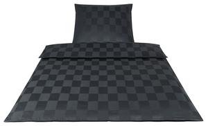 Элегантный комплект постельного белья Mako из сатина Courage цвет белый размер 40х80 135х200 Elegante