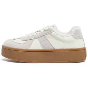 Низкие повседневные термоботинки для женщин AGSDON, Greige[Padded]