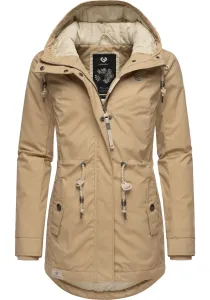 Зимняя куртка Ragwear "Monadis Black Label", с капюшоном, стильная зимняя парка для холодного времени года, коричневый