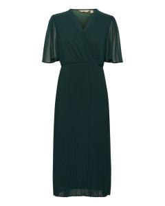 Миди платье CULTURE Uni Cheila, Dark green