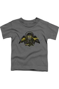 Детская футболка с коротким рукавом "Бэтмен против Супермена" (Batman V Superman Batman Tech шорты Sleeve Juvenile Tee/T-Shirt) Gildan, charcoal