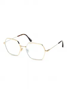 Очки в геометричной оправе Tom Ford, золотистый