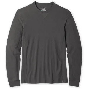 Рубашка с длинным рукавом Wister Waffle - мужская Stio, Raven