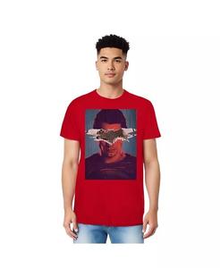 Мужская футболка с постером Супермена для взрослых Heather Batman V Superman, красный