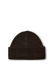 SELECTED Шапка в коричневом цвете