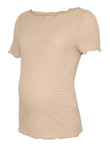 MAMALICIOUS Футболка 'MLAdine' в цвете Greige