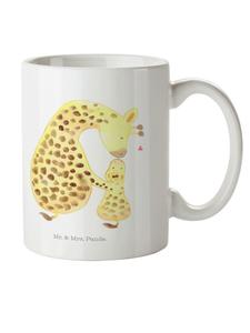 Детская кружка жираф ребенок без слов в белом цвете Mr. & Mrs. Panda