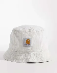 Серая панама в полоску Carhartt WIP mercer