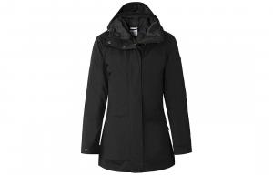 Пуховик женский черный Columbia