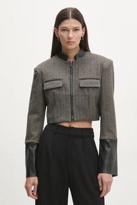 Женский жакет Answear.Lab, коричневый