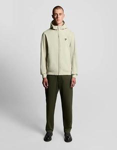 Куртка Lyle & Scott Softshell с флисовой спинкой серо-коричневого цвета