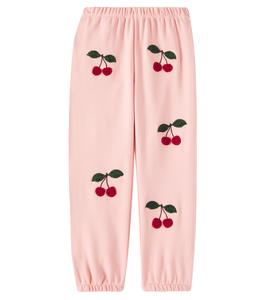 Вышитые спортивные штаны Лу Терри Konges Sløjd, Mellow Rose