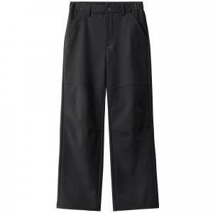 Повседневные брюки женские утепленные прямого кроя CAMEL, phantom черный