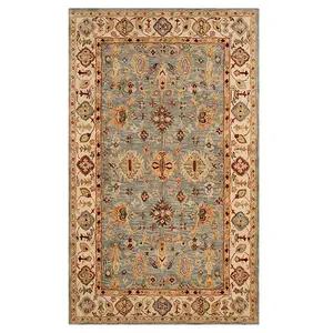 Античный шерстяной ковер с цветочным рисунком в рамке «Сабрина» Safavieh, 153x244 см