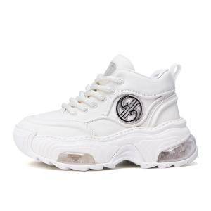 Высокие массивные кроссовки мужские U7, белый