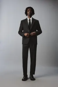 Блейзер из 100% шерсти Zara, черный