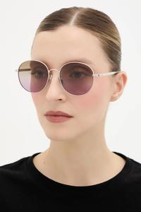 Солнцезащитные очки Chloé Chloe, серебряный