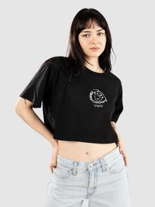 Футболка Vans Grinning Face Relax Crop T-Shirt, black
