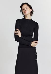 Джемпер Calliope A MANICHE LUNGHE, Ultrablack/Black