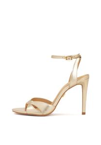 Сандалии с ремешками Kazar, золотой