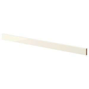 Закругленная декоративная полоса/молдинг IKEA, 221 см, цвет high-gloss light beige